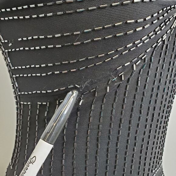 ‎LAUNDRY SHELLI SEGAL beaded strapless dress - Picture 4 of 8